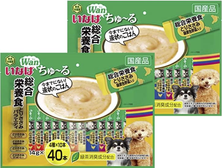 Amazon | いなば ちゅ~る チュール 犬 総合栄養食 とりささみ