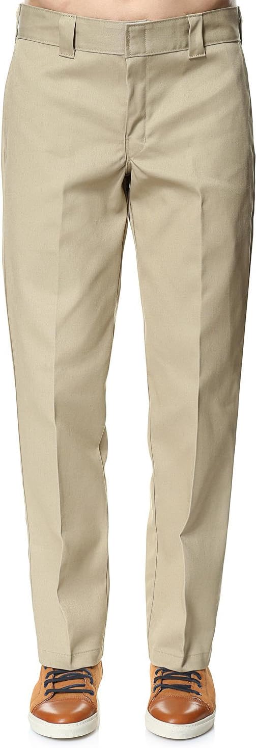 Pantaloni Slim Fit In Jersey Con Gamba Dritta - Foto 7