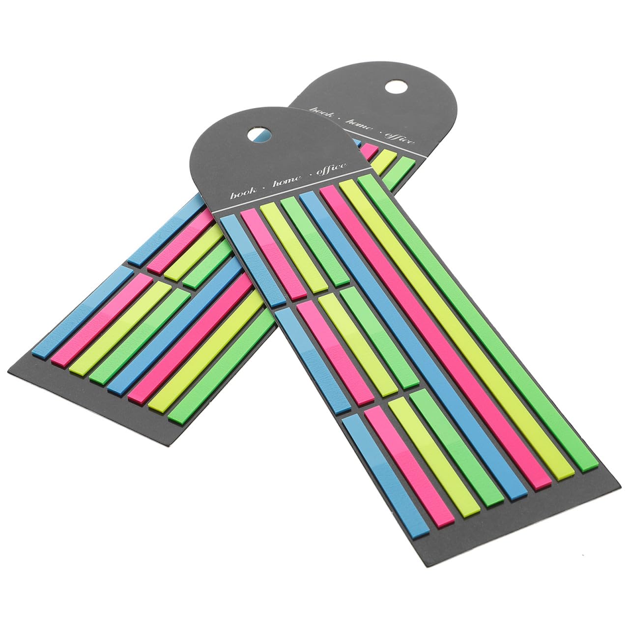 SHINEOFI 4 Sätze Fluoreszierende Indexaufkleber Fluoreszierende Satzmarkierungen Fluoreszierende Tabs Neon Textmarker Fluoreszierende Notizbuch Tabs Seitenmarkierungen 4 Stück * 4