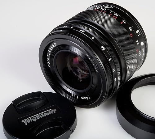 Voigtlander Nokton 28mm f/1.5 Aspherical Lens Compatible with Sony E Mount