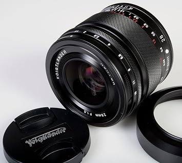 Voigtlander Nokton 28mm f/1.5 Aspherical Lens Compatible with Sony E Mount