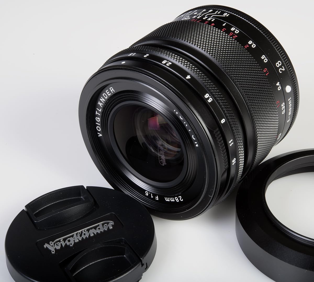 Voigtlander Nokton 28mm f/1.5 Aspherical Lens Compatible with Sony E Mount