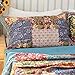 Qucover Cubrecama Patchwork para Cama 150,Cama 180,Colcha nordica bouti de piqué,100% Algodón,Manta...