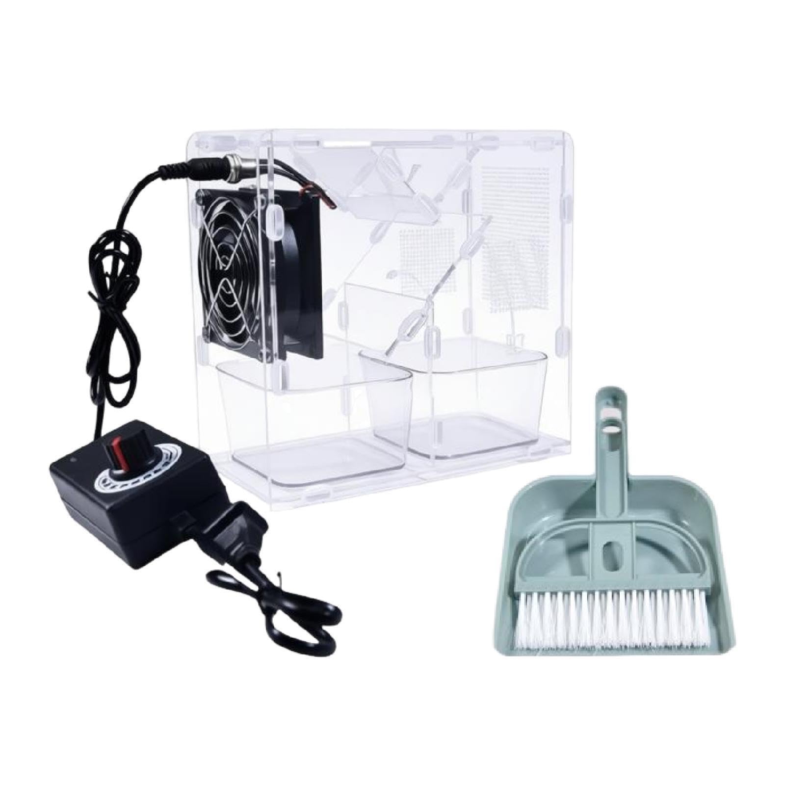 Machine de soufflage de Grains pour Oiseaux, séparateur de Polyvalent pour Aliments pour Oiseaux, avec Pelle