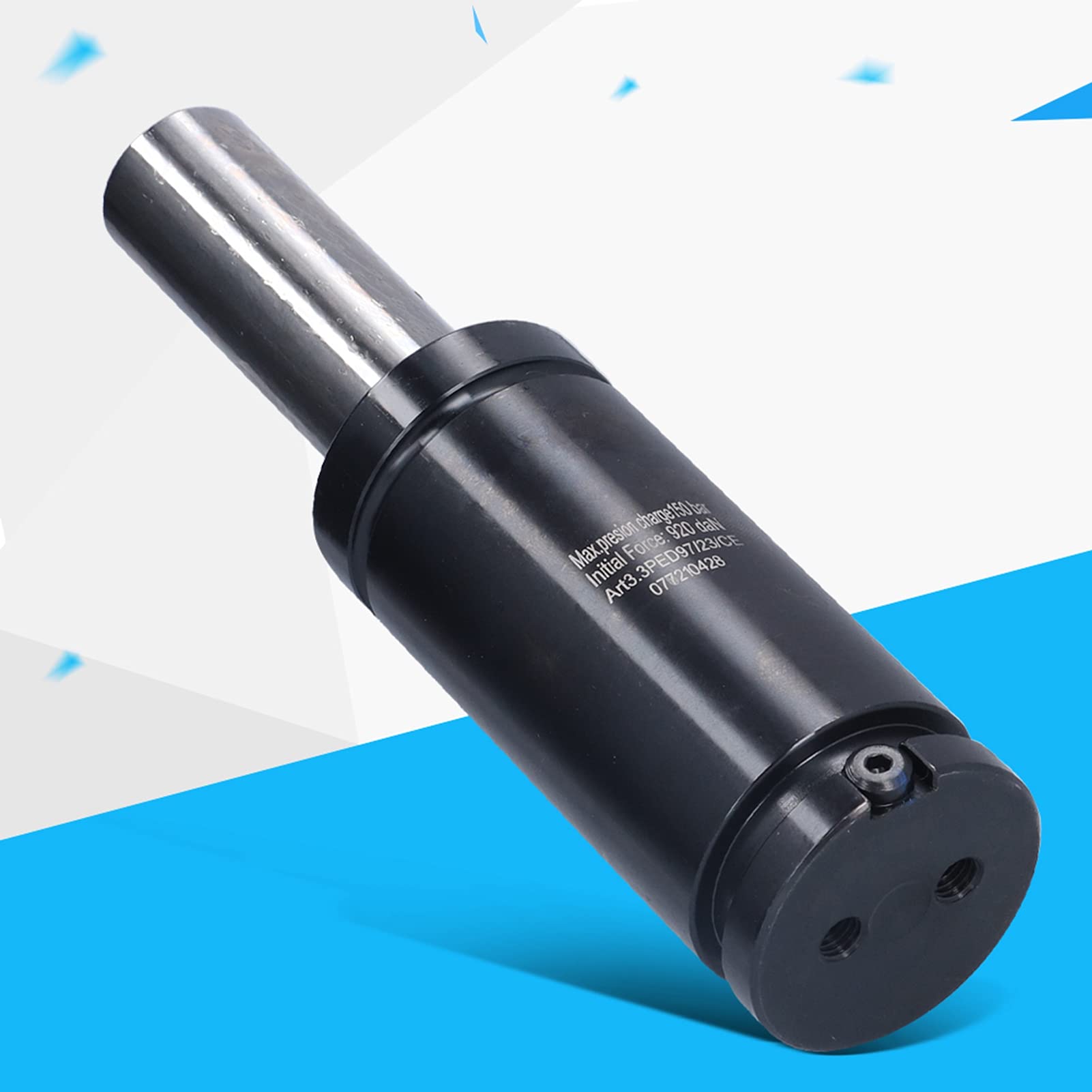 Molla a Gas di Azoto con Asta del Pistone, Cilindro Compresso Durevole per Uso a Compressione di Stampi, Materiale in Lega, Diametro 50,2 Mm, 1 unità (YX1000-100)