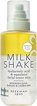 Beekman 1802 Milk Shake Hydrating Face Mist - Hyaluronic Acid & Squalane Facial Mist Minimizes Pores & Gently Moisturizes - Makeup Setting Spray - Fragrance-Free