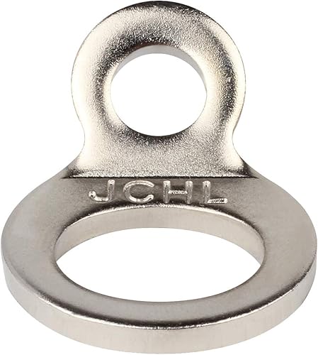 Miniatura 3 de JCHL Ganchos de anclaje multiusos de acero inoxidable, anillos de correa de amarre para motocicleta, motocross ATV, remolque, camión, oro rosa