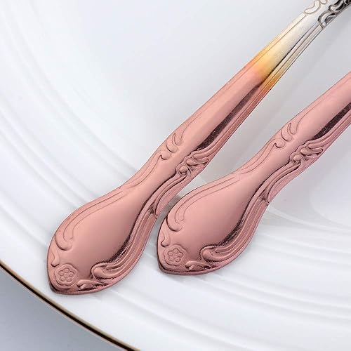 Miniatura 200 de Juego de 12 cucharas de café, mini cucharas de café, cucharas de espresso de acero inoxidable, cucharas pequeñas para postre, té, aperitivo, 4.6