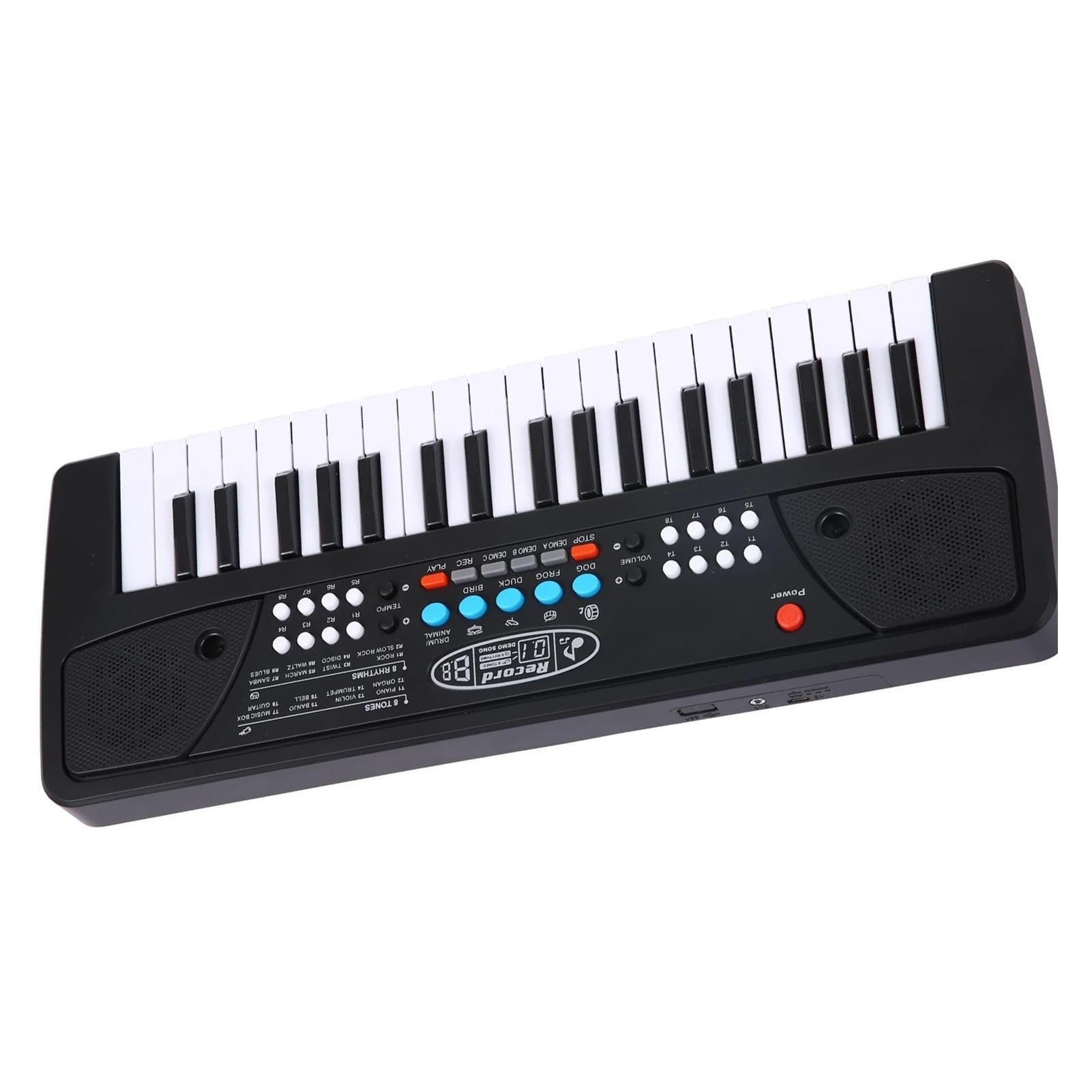 Principiante teclado electrónico Piano Eléctrico De Órgano Electrónico USB De 37 Teclas Con Micrófono Teclado Digital Instrumento Musical Para Estudiantes