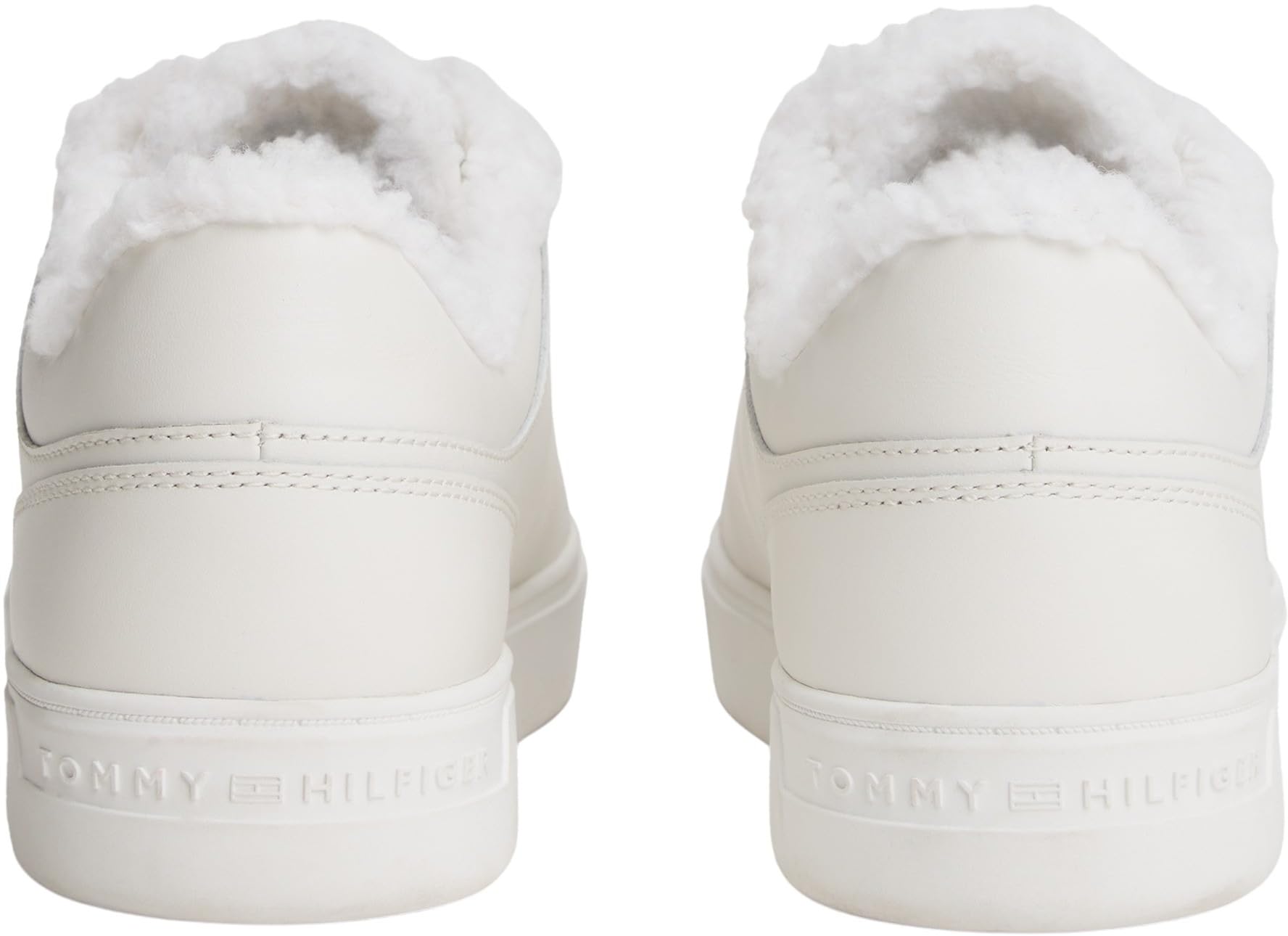 Tommy Hilfiger Damen Cupsole Sneaker Casual mit Teddy-Fell