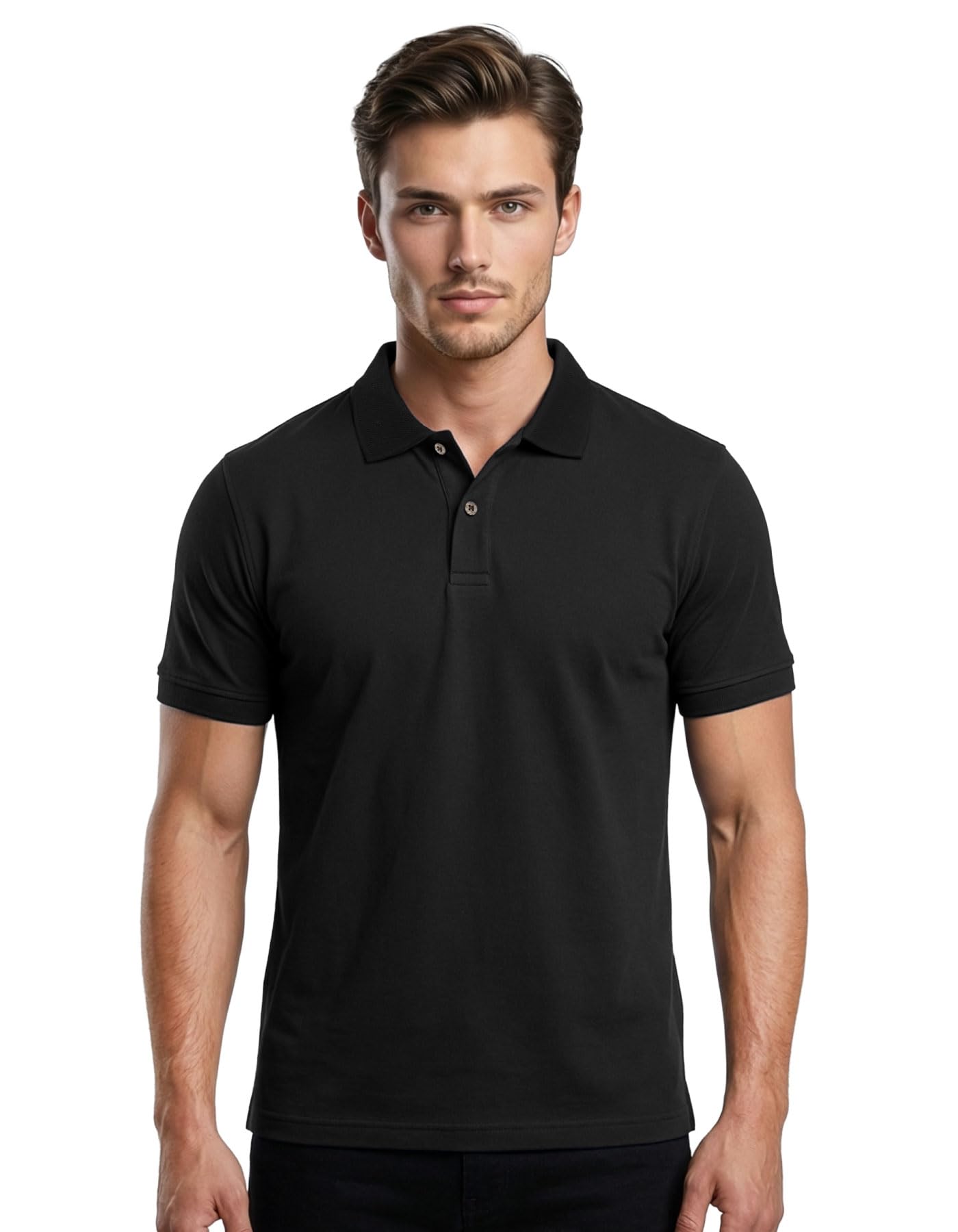 Scott International Cotton Polo T Shirt | Collar Tshirts | Half Sleeves Plain T Shirt | T-Shirt |Tshirt for Men Stylish | Men's Tshirt-image-27