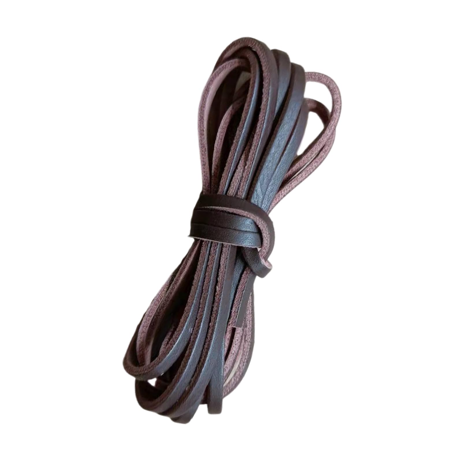 Kalttoy Cord 3mm 10.93yard Flat LeatherString Braiding String for Shoe Lace Necklaces Jewelry Making Craft Leather Necklace String