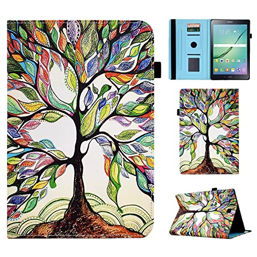 Vaitasy Hülle Samsung Galaxy Tab S2 9.7 Zoll 2015 (SM-T810/ SM-T815), Multi-Winkel Folio Hülle mit Shockproof Schutzhülle für Galaxy Tab S2 9.7