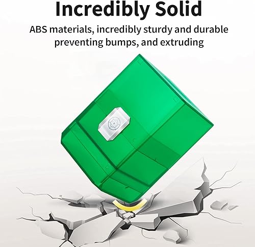 Miniatura 3 de Sooez Caja de cartas MTG resistente con almacenamiento de dados, más de 100 casos de baraja Boulder, soporte perfecto para MTG CommanderYuGiOhTCG y