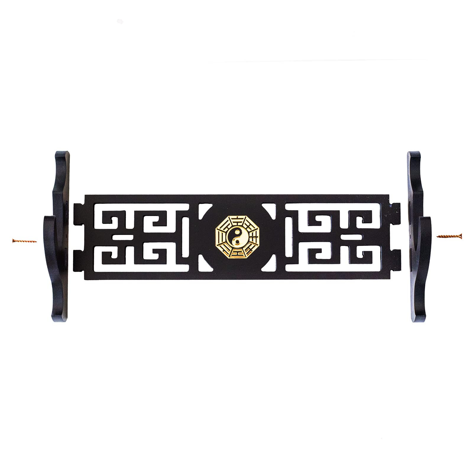 Supporto da parete per spada Katana Stand Samurai Supporto per spada espositore cinese 1 Tier Bagua Style