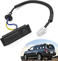 Vista 10 de Botón de escotilla de liberación de cerradura de puerta trasera Compatible con interruptor de botón de liberación de escotilla HDL exterior montaje