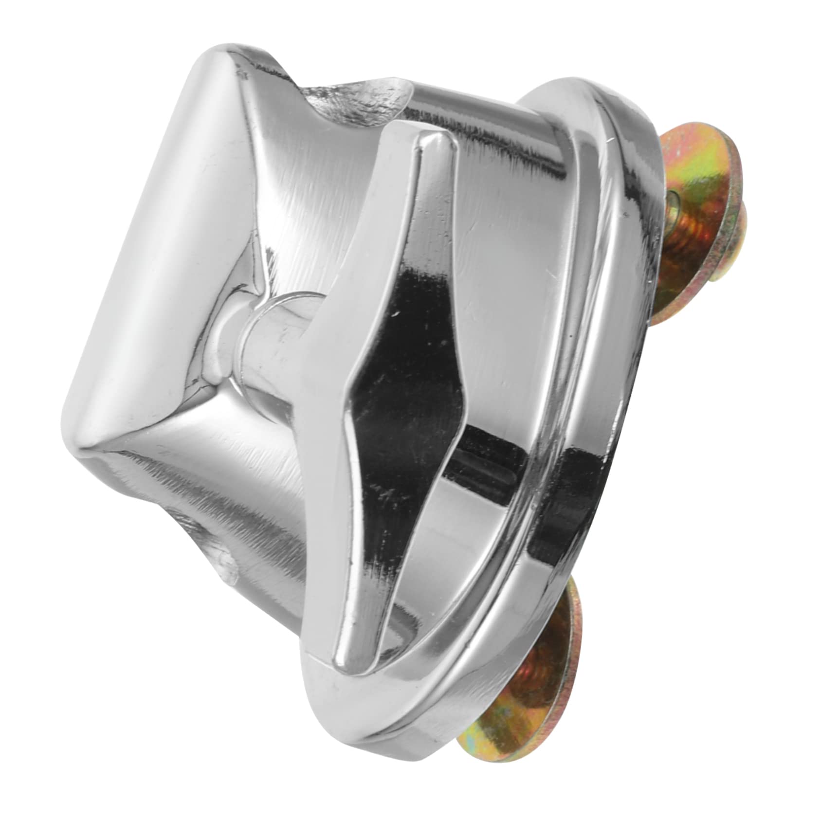 VANZACK Floor Tom Leg Clamp Silver Plated Iron Mount Bracket for Drum Kits Easy Installation Compatible with Various Percussion Instruments