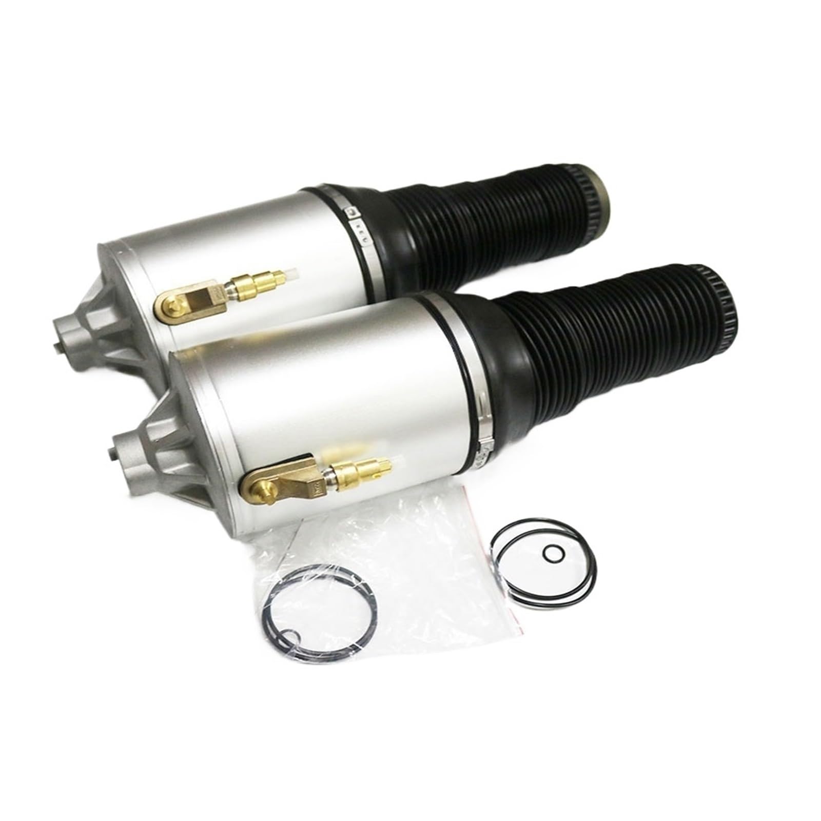 2 piezas 3D0616040 compatible con VW Phaeton Bentley Spur bolsa de choque de aire delantero suspensión suspensión neumática puntal 3W0616040C 4W0616040, 4W0616040B(V,Phaeton (3D))