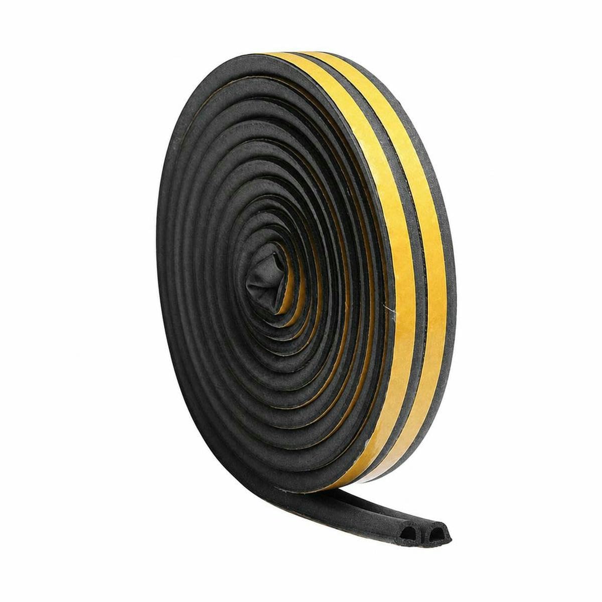 6M Rubber Seal Weather Strip Foam Sticky Tape Door Window Draught Excluder-1pcs_b-6M
