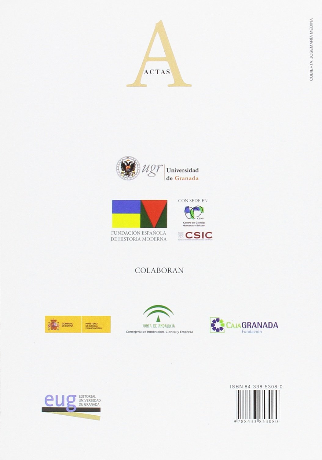 Actas XI reunion cientifica fundacion española historia moderna