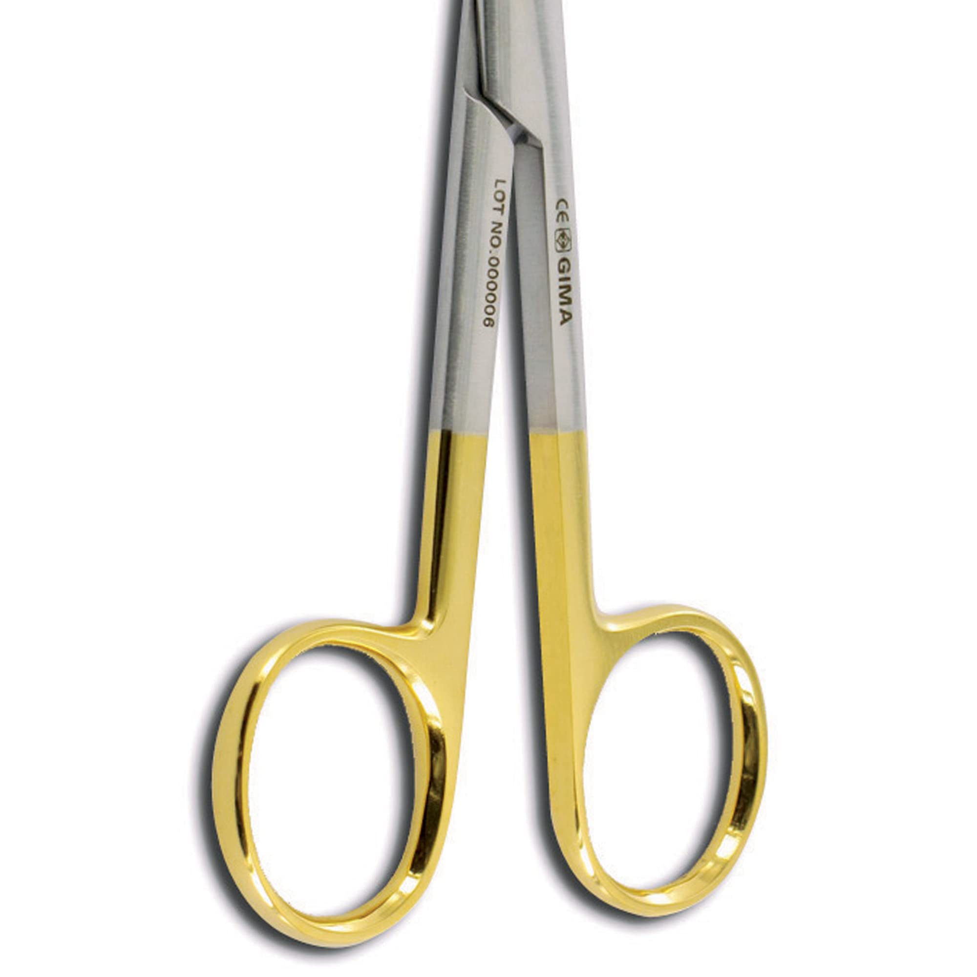 GIMA Tijeras Mayo, 23 cm, curvas, con puntas sólidas que ofrecen al cirujano buena precisión, 26525
