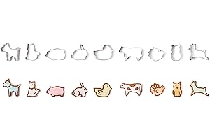 Fox Run Mini Animal Cookie Cutters Set: Your Baking Buddy for Adorable Animal Treats