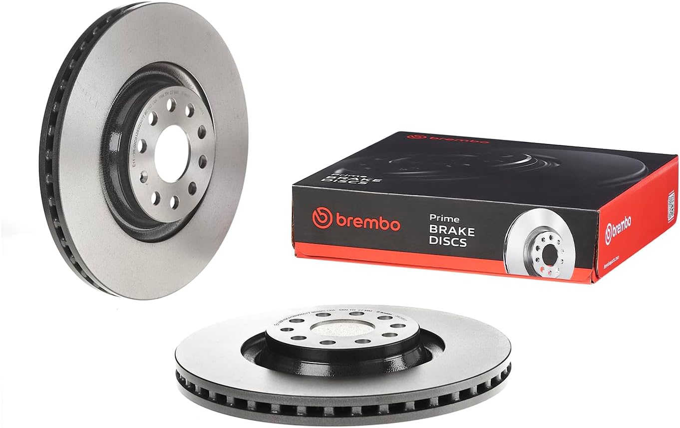 Brembo 09.C306.11 UV Coated Pillar Vented Front Brake Rotor AUDI/CHRYSLER/CUPRA/SEAT/SKODA/SKODA (SVW)/VW/VW (FAW)/VW (SVW) OE# 1K0615301AD