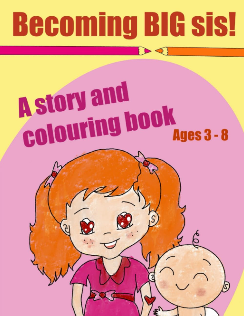 Emotion Explorers: Becoming BIG Sis: A story and coloring book with activities to process becoming a big sister. Ages 3 - 8. Made by a teacher.