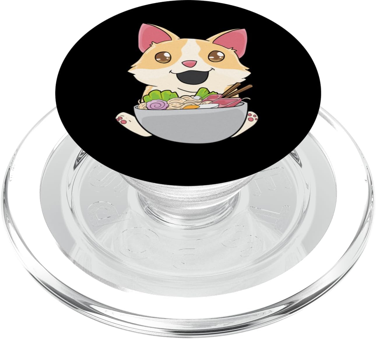Corgi Ramen Anime Kawaii PopSockets PopGrip for MagSafe