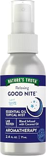 Nature's Truth Good Nite Essential Oil Mist 2.4oz - Calming Lavender Chamomile Blend for Sleep, Yoga & Topical Aromatherapy Spray