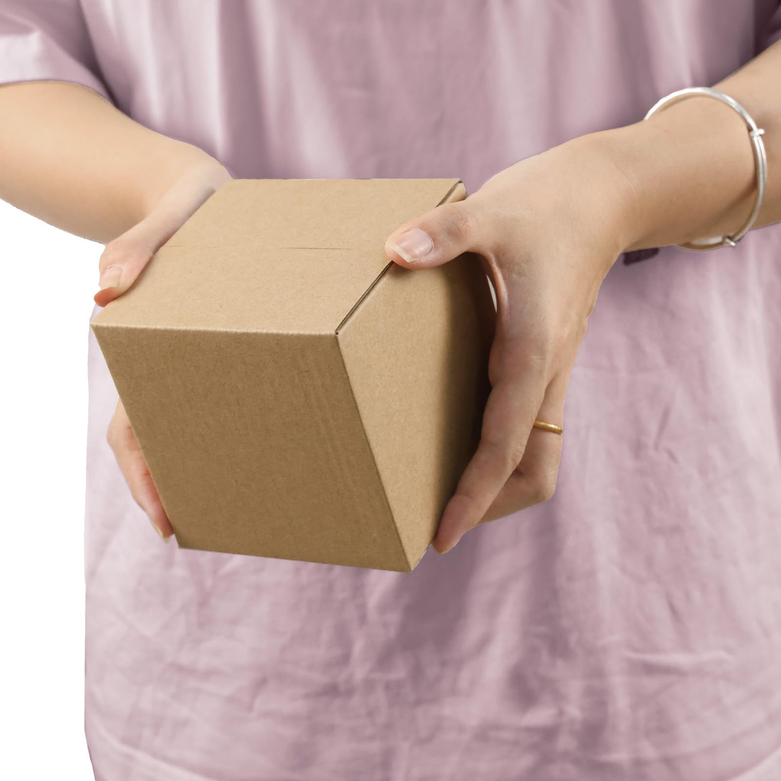 Amazon.com: 4x4x4 Shipping Boxes Set of 40, Brown Kraft Corrugated