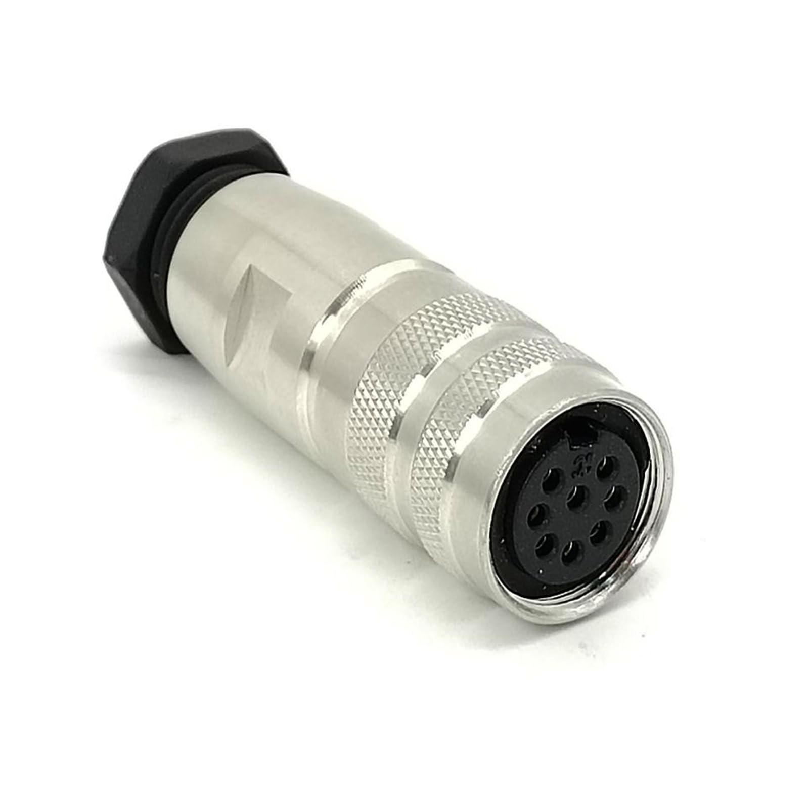 Conectores M16 Hembra de 8 Pines impermeables y sin blindaje, formato AISG (10 piezas)