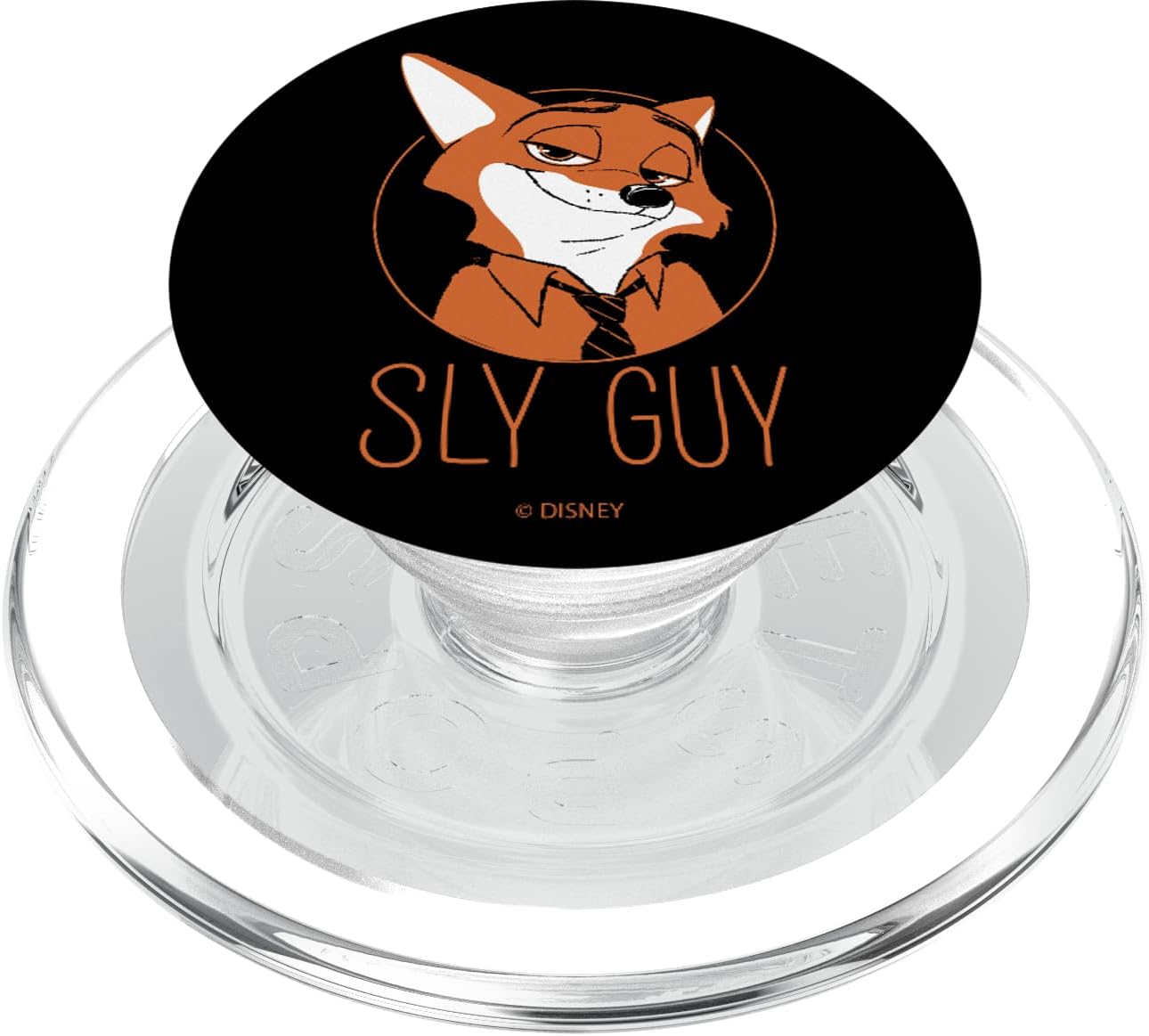 Disney Zootopia Nick Wilde Sly Guy Portrait PopSockets MagSafe PopGrip for iPhone