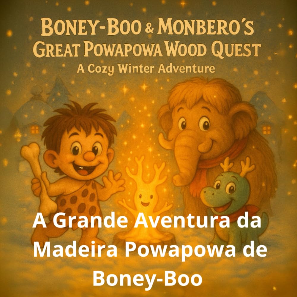 A Grande Aventura da Madeira Powapowa de Boney-Boo: e Monbero Uma história quentinha de inverno (Boney-Boo (Edição em Português))