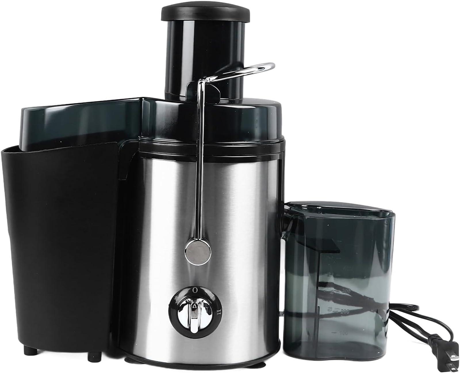 Presse-agrumes automatique, 800 W, réglage de la vitesse, protection contre la surchauffe, capacité 450 ml, pour grenades, oranges, citrons, mandarines
