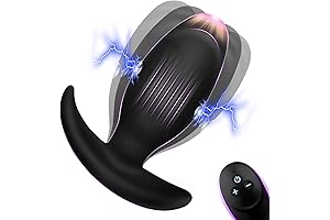 Electric Shock Anal Vibrator Prostate Stimulator Vibrating Anal Plug