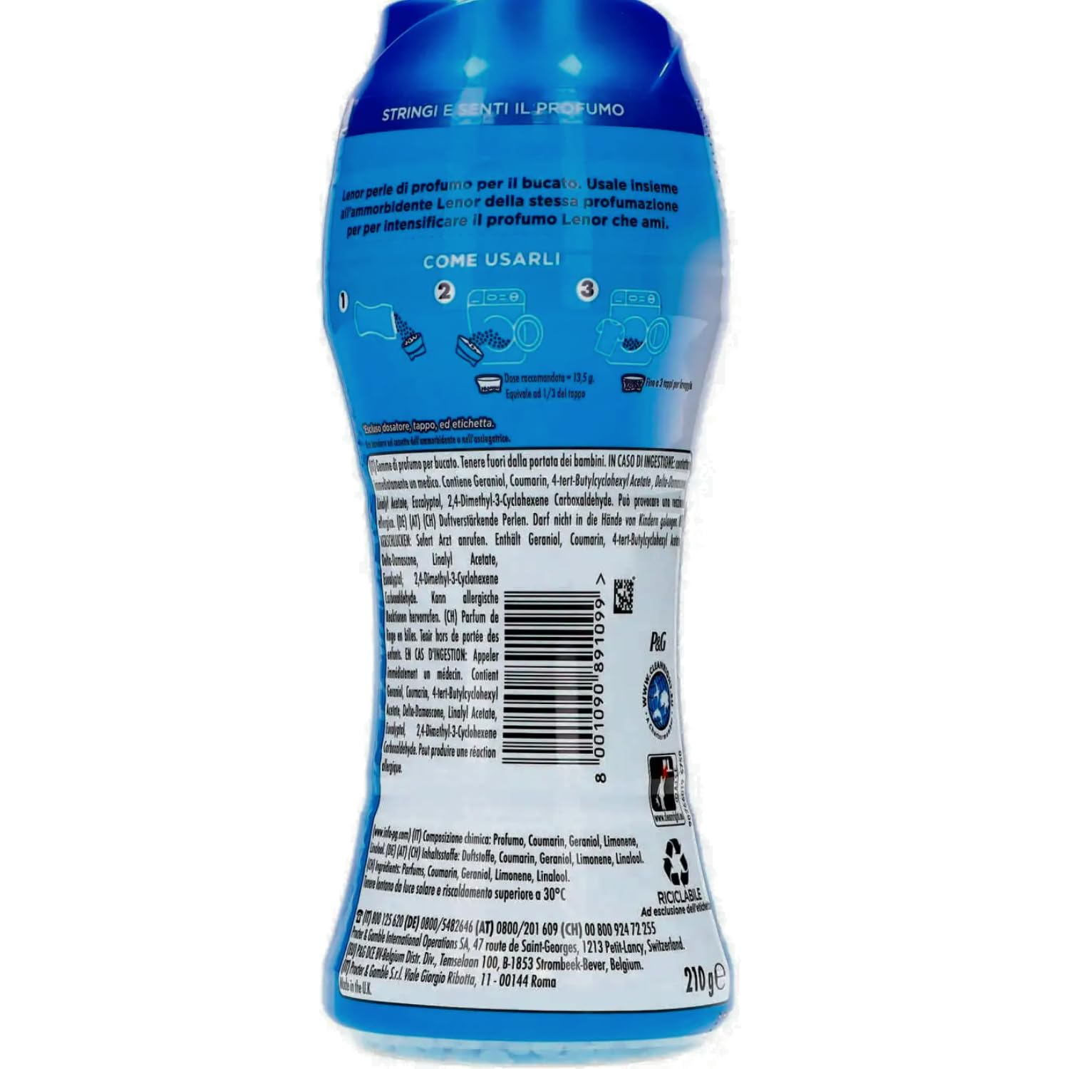 Profumatore per bucato in perle – Fragranza Risveglio Primaverile – Formato 210g kit con Spugna Brandizzata SPESA & RISPARMIO Inclusa – Variazioni 4/8/12 Pezzi (8)