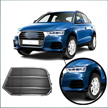 A to Z 8U0807681P 8U0807682P Pair Left+Right Lower Bumper Grille Fog Light Grille Bezel For Audi Q3 2016 2017
