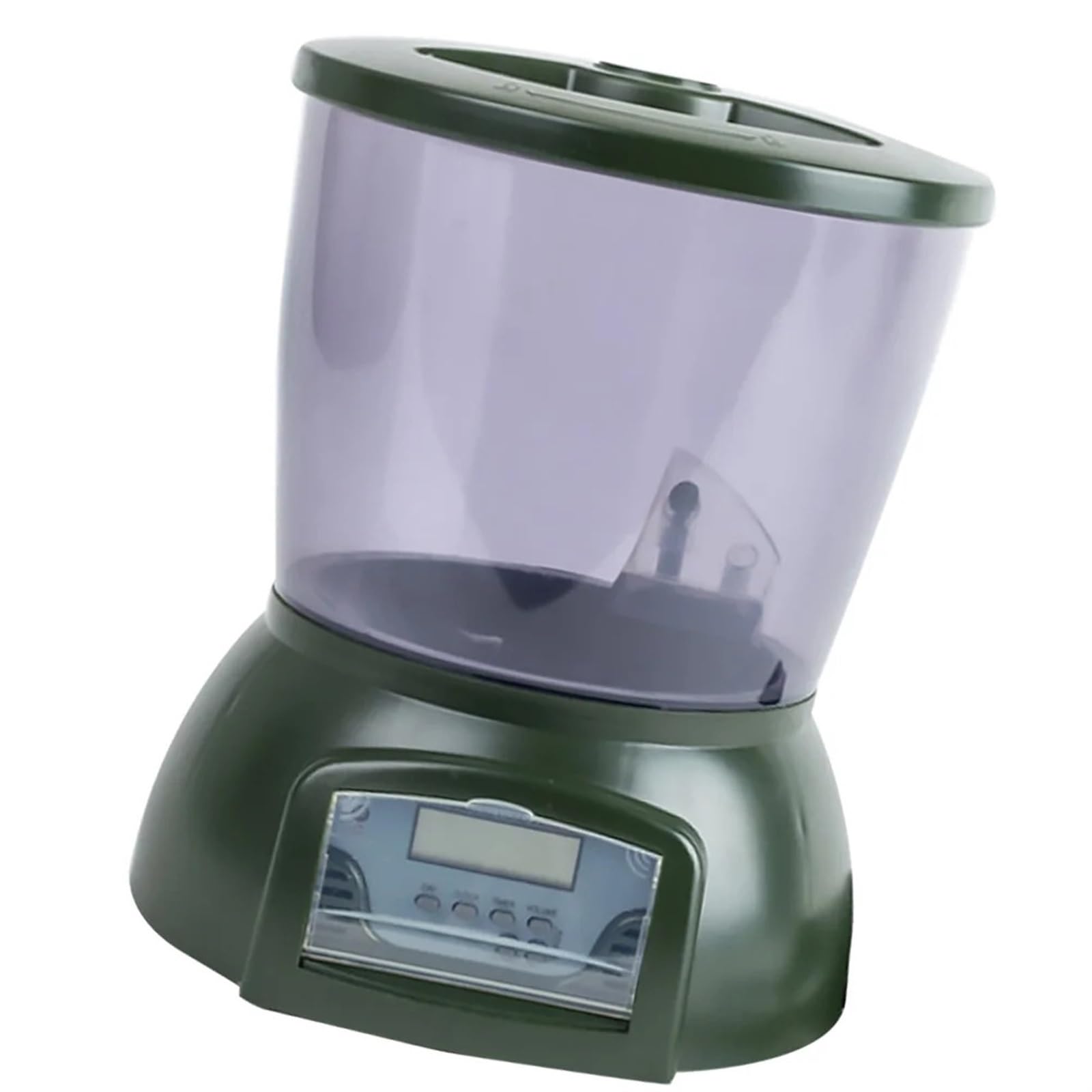Comedero automático para Peces, Alimentador eléctrico Inteligente for Peces, dispensador automático for Acuario y Estanque, Temporizador for Exteriores para peceras