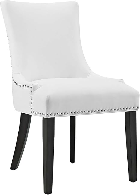 White chair with black trim Outlet