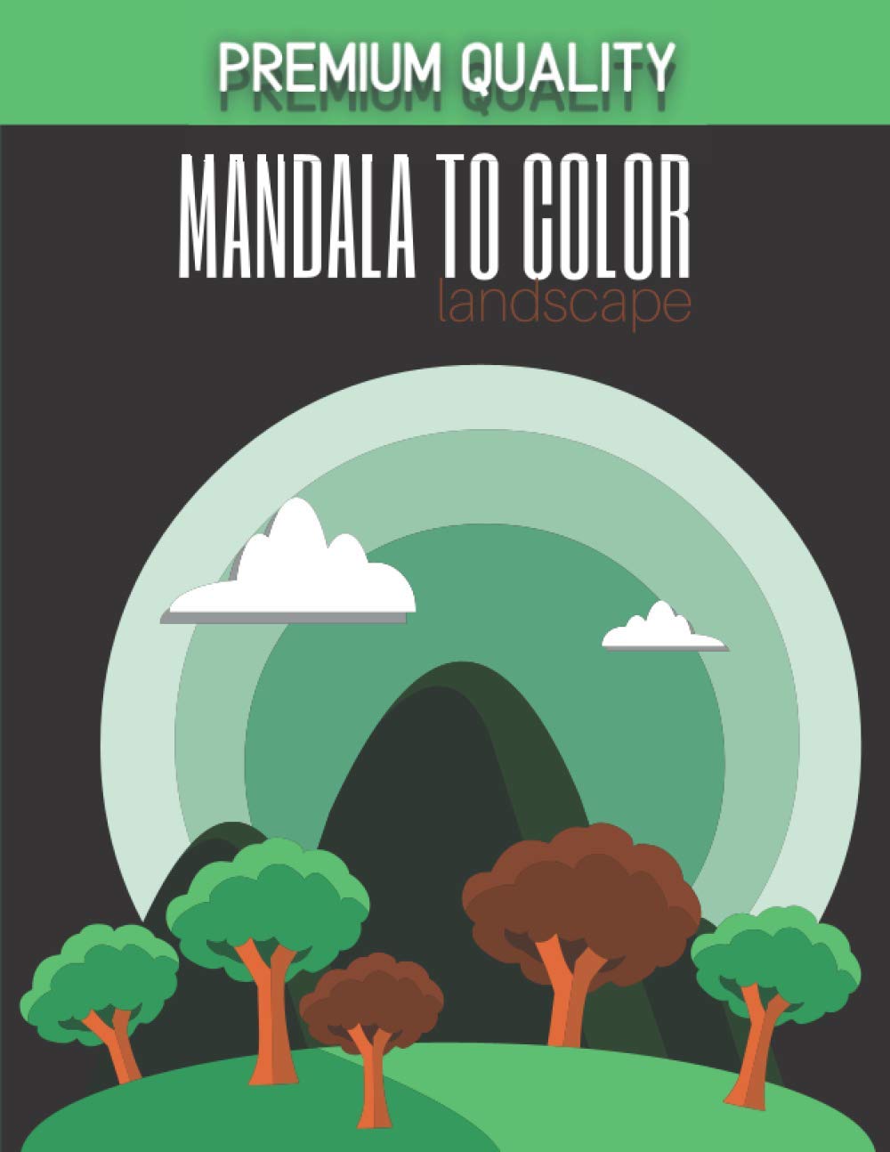 Landscape coloring mandalas - Premium quality: Wonderful Mandalas for enthusiasts | Coloring Book Adults and Children Anti-Stress and relaxing (urban ... ...) Ideal Gift For Lovers of Drawings