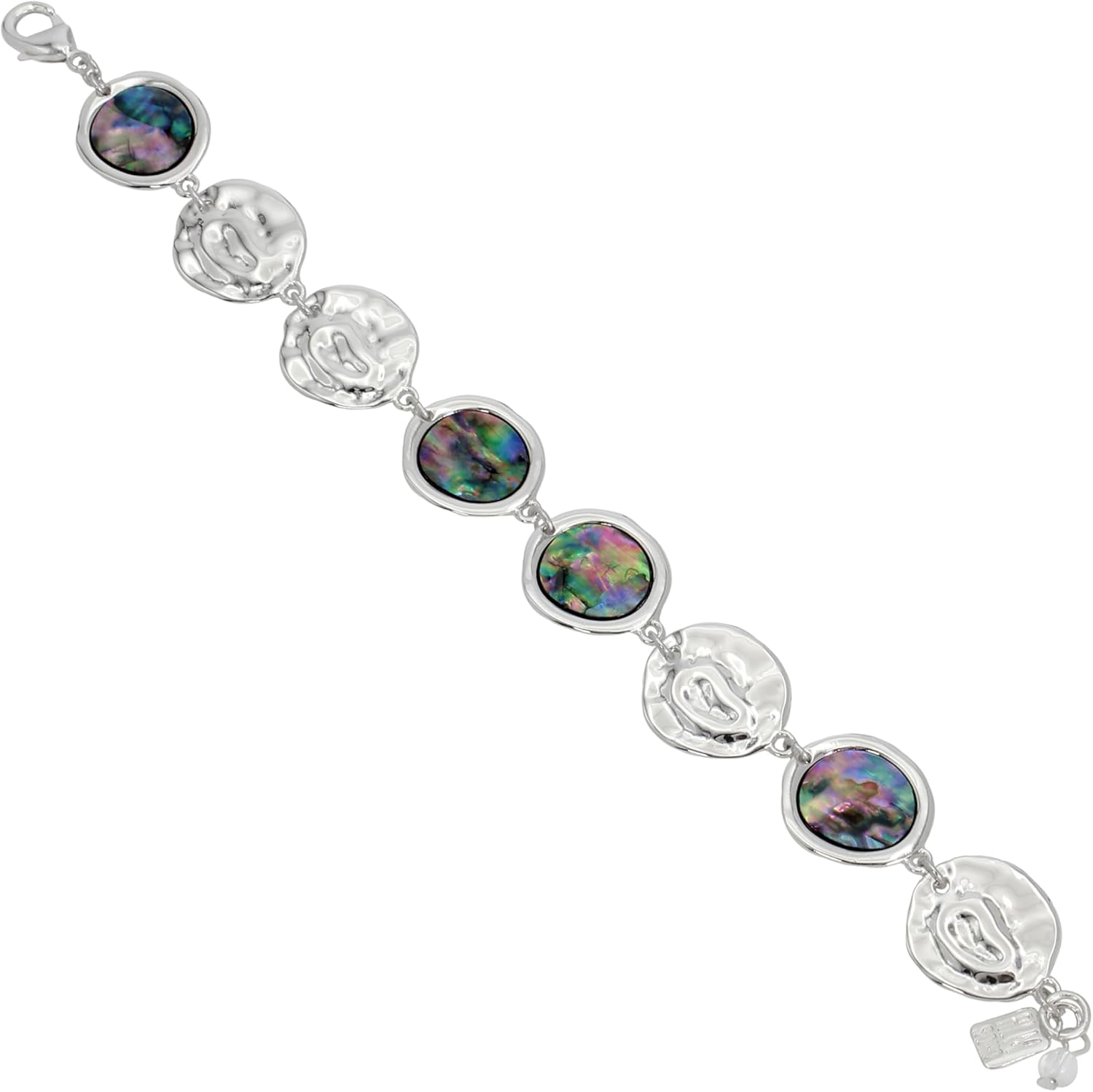 Robert Lee Morris Womens Abalone Link Bracelet