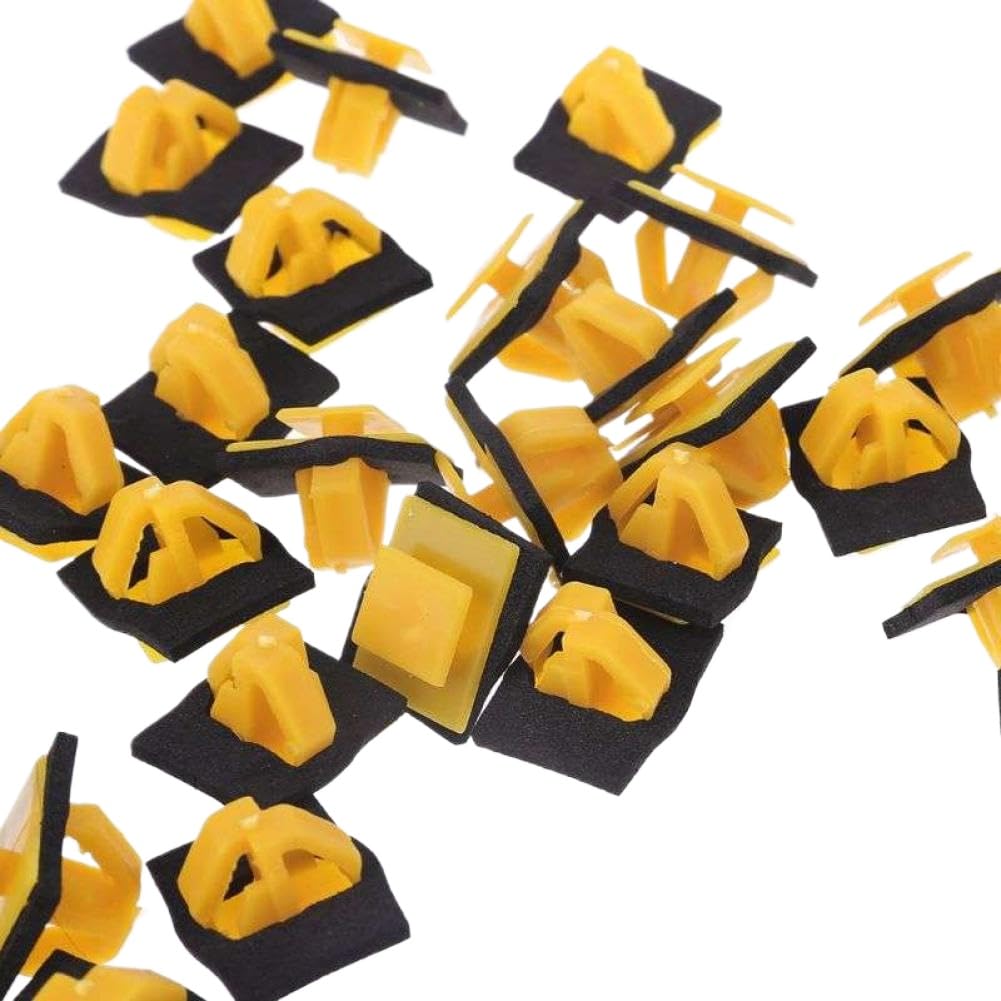 50 Unidades Clip Placa Protección Puerta Compatible con Cerato Seahorse