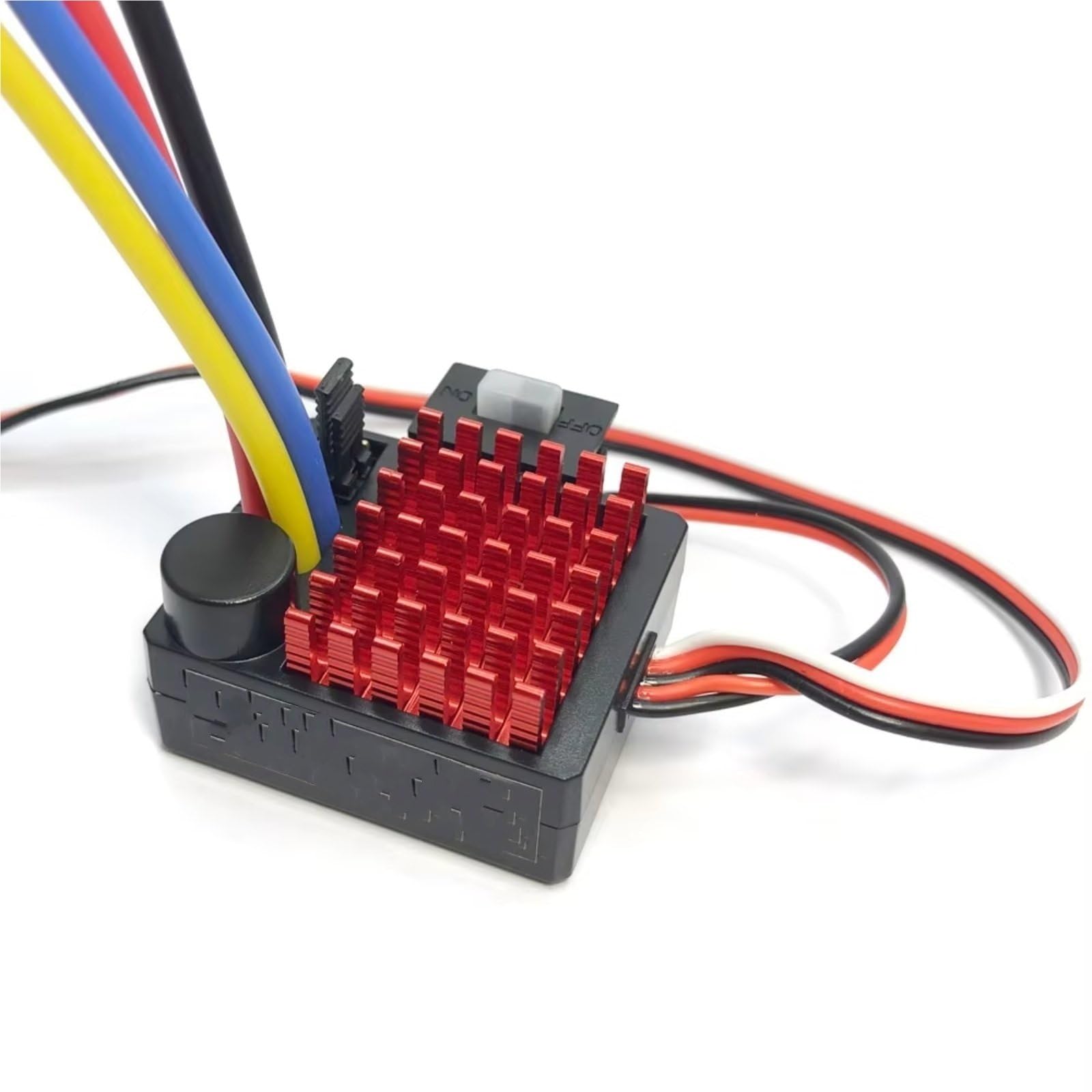 Esc Cingolata Rc Per Traxxas Per TRX4 Per TRX6 D90 Per Redcat 1/10 60A Brushed ESC Regolatore Di Velocità Elettrico 6V/3A BEC RC Auto Crawler Camion(YS-60A-RTR XT60 Plug)