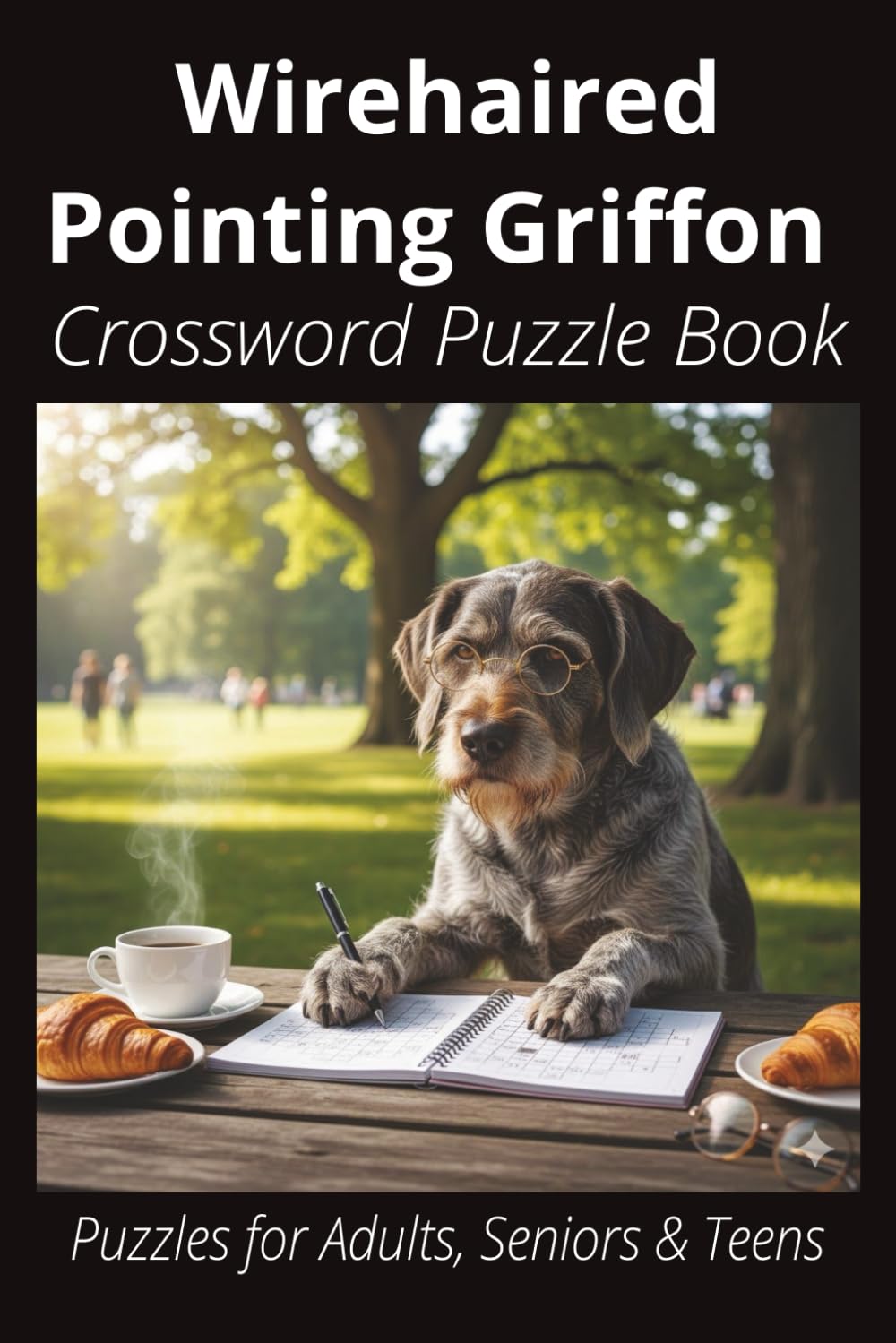 Wirehaired Pointing Griffon Crossword Puzzle Book: Crossword Puzzles with Easy-to-Read Print About Wirehaired Pointing Griffons, Loyal Companions, ... for Pet Lovers, Vacations and Relaxing Momen