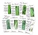 8 x Asian Vegetable SEEDS Combo - Bitter Melon, Calabash, Kai Lan, Choy Sum, Luffa, Michihili, Tat Soi, Winter Melon - By MySeeds.Co