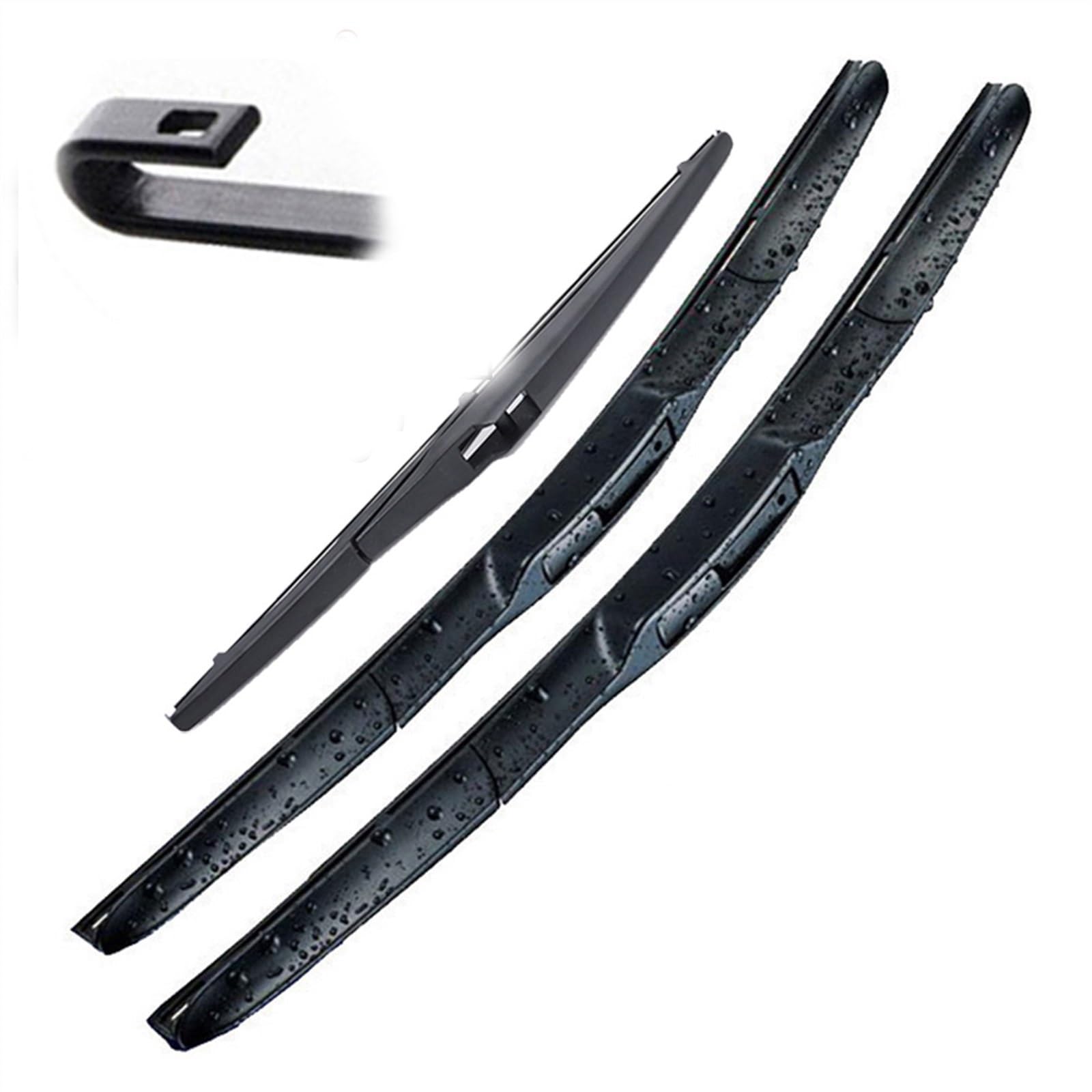 Juego De Escobillas Limpiaparabrisas Delanteras Y Traseras De 26 "+ 16" + 10 "para Parabrisas De Coche Limpiaparabrisas Para Toyota RAV4 XA40 2013-2018 Parabrisas