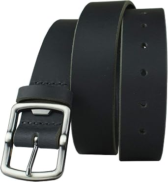 Cold Mountain Belt - Genuine Leather Belt with Certified Nickel Free Bottle Opener Buckle