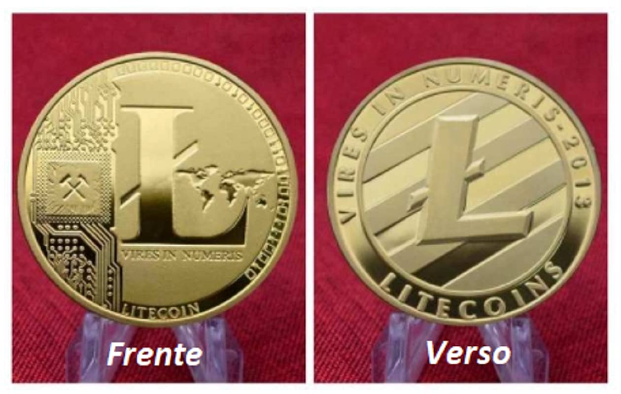 Moeda Litecoin Física : Amazon.com.br: Saúde e Bem-Estar