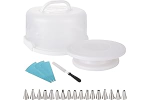 10 Inch Cake Carrier with Handle - Storage & Transport Cake Decorating...